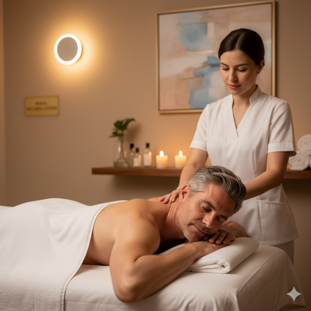 Local Massage Center in Santiago de Chile by Sofia Ortiz