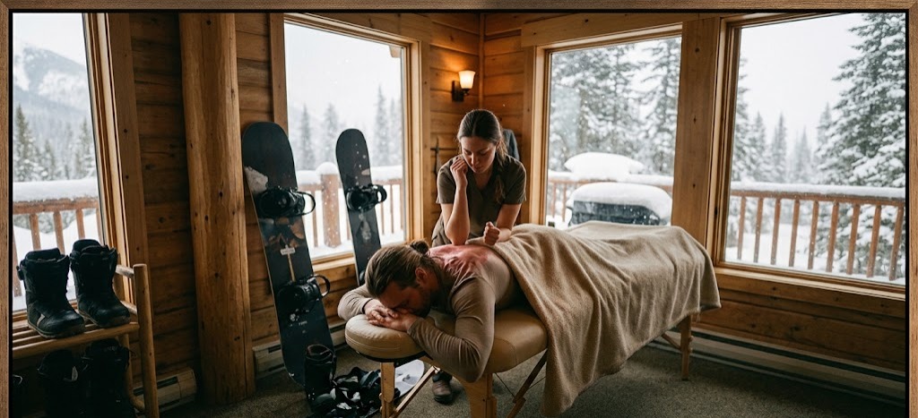 Targeted muscle relief and deep tissue treatment for snowboarders